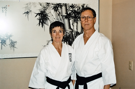 Sensei Cain and Sensei McKenzie
